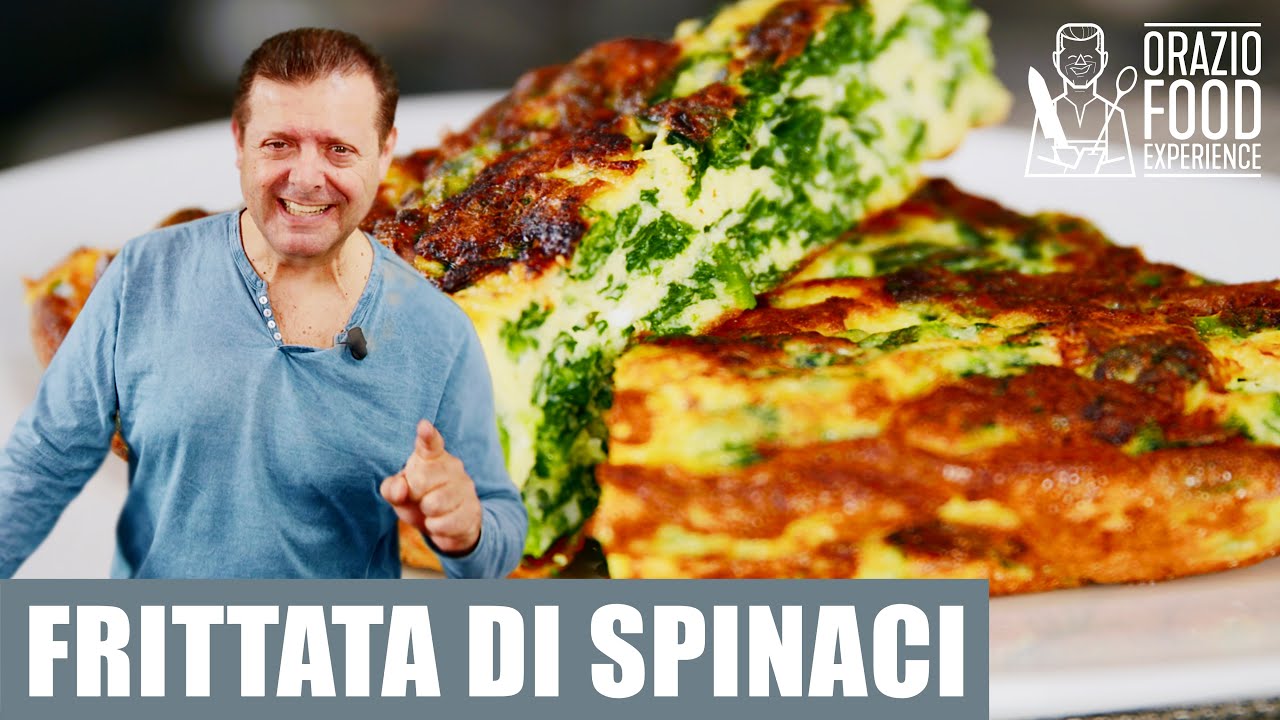 FRITTATA DI SPINACI - Gustosa e leggera
