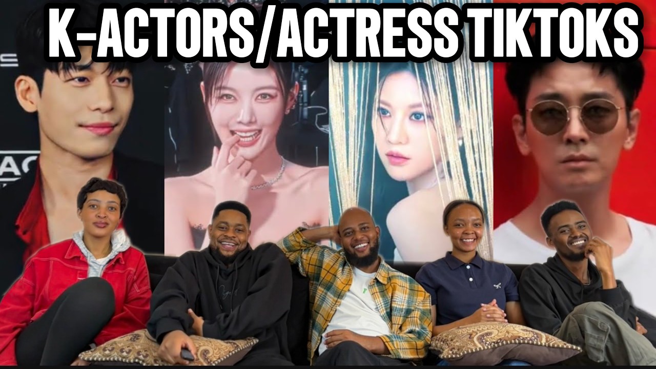 Our Reaction To K-actor/actress TiktokCompilation #2