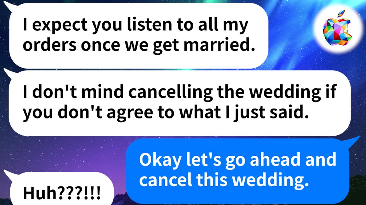 【Apple】My fiance lied to me so that I would get married to him and become his slave. NO WAY, BYE!!!