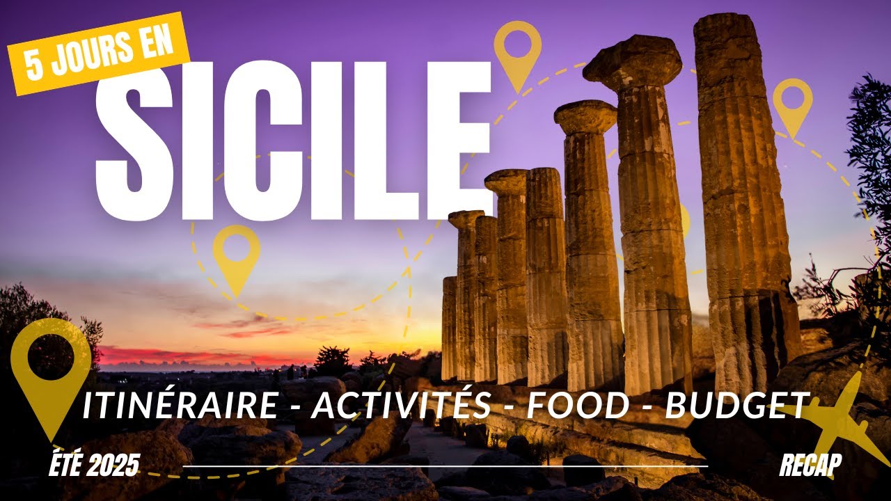 SICILE : Récap de 5 jours à petit budget – Road Trip de Catane à Palerme 🇮🇹
