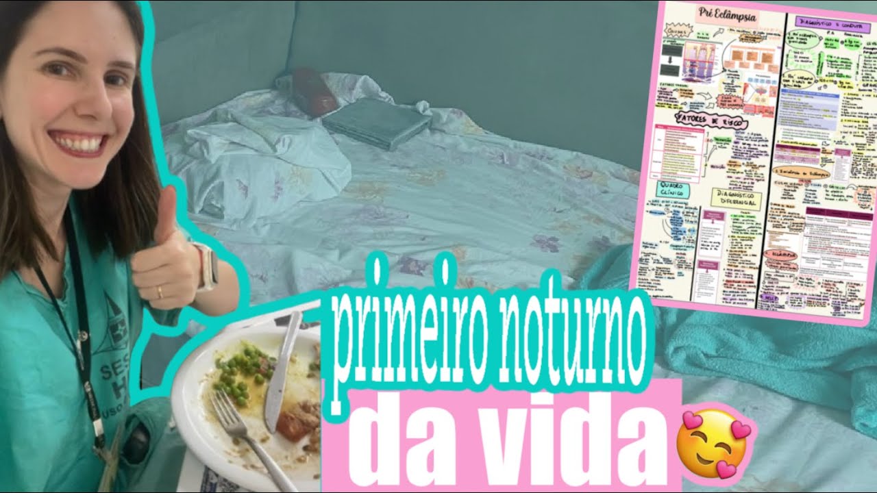 O que LEVEI no meu PRIMEIRO plantão NOTURNO | Turno de 27 HORAS 😱 - Rotina de uma INTERNA em G.O
