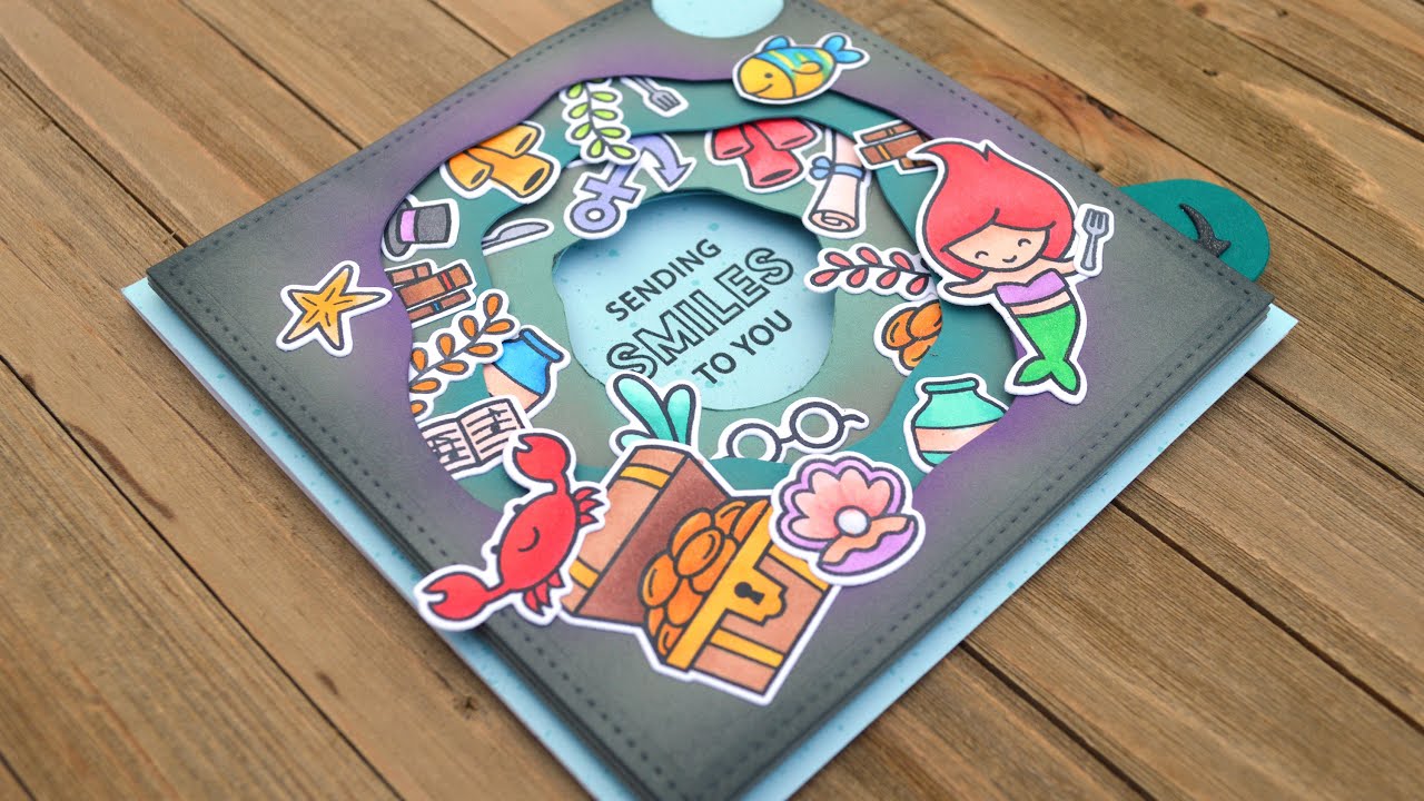 Ariel's Grotto Interactive Magic Iris Card
