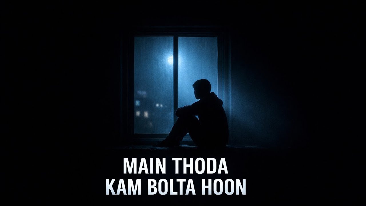🌑 MAIN THODA KAM BOLTA HOON | 🌌 Late Night Headphone Song | Neerav ✨