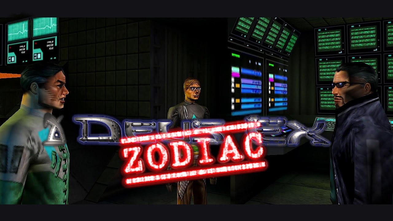 Deus Ex: Zodiac - часть 1: Модификация с участием Пола Дентона! (Озвучка ИИ)