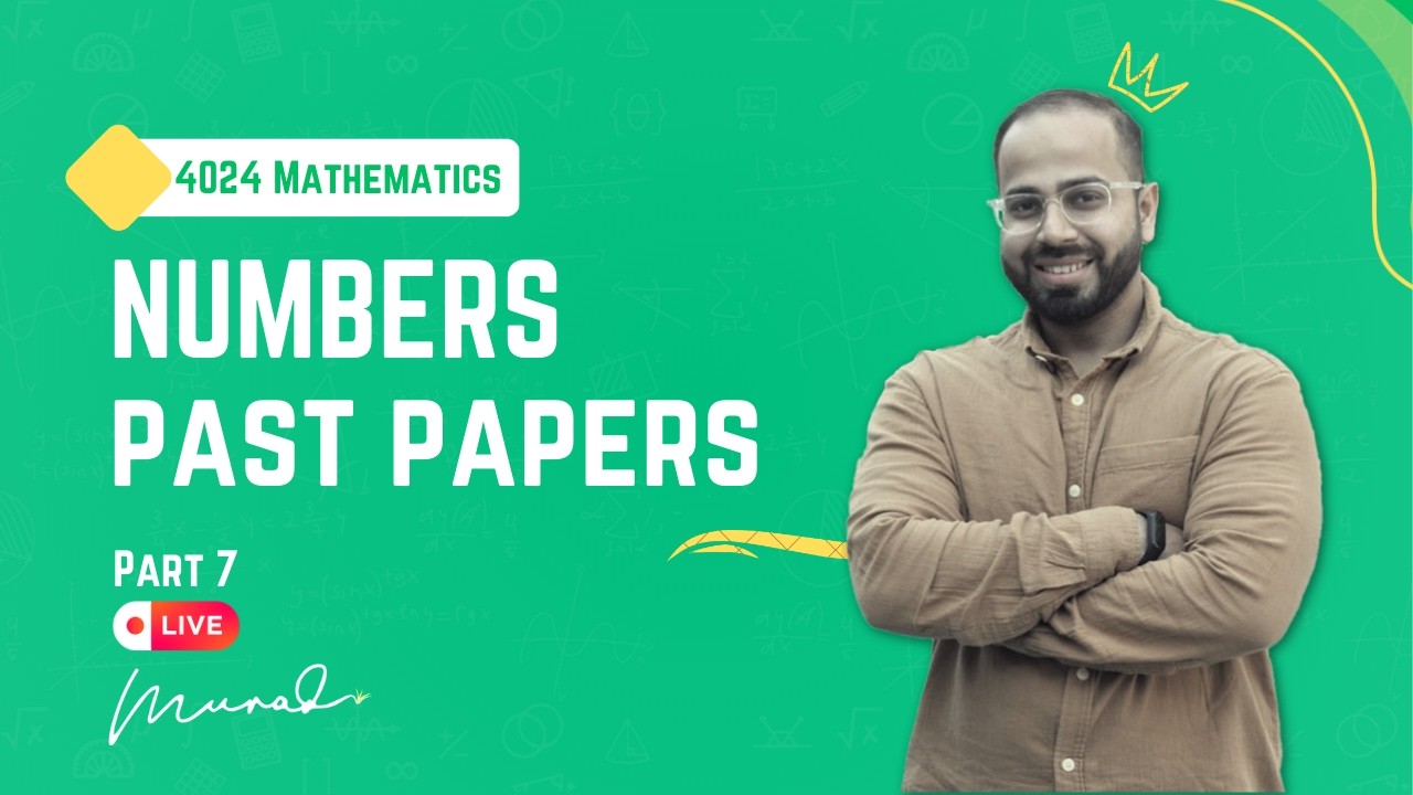 Master the Numbers Topic | IGCSE Maths 0580 & 4024 | Past Paper Practice 2019–2021