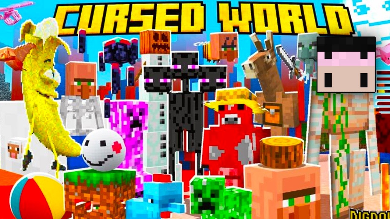 Minecraft, но я ЗАСТРЯЛ в Проклятом мире...