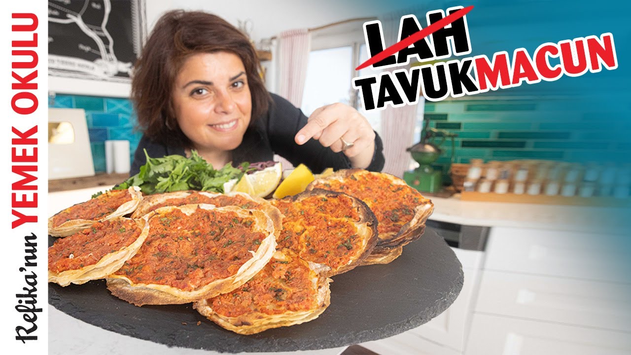 15 DK'da Kolay Tavuk Lahmacun Tarifi!  | Hazır Yufkadan TAVUKMACUN 🫓 Ramazan Yemekleri