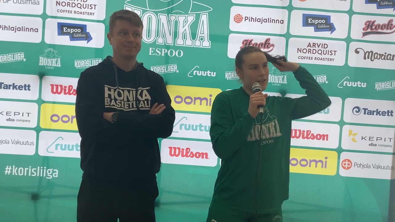 Naisten Korisliiga: Honka- Vimpelin Veto 15.2.2026