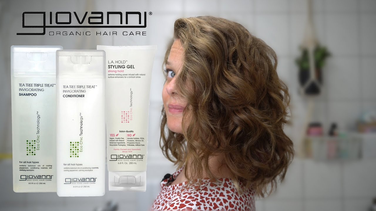 Giovanni für gepflegte und weiche Wellen - CURLY GIRL METHODE / CURLY HAIR METHODE