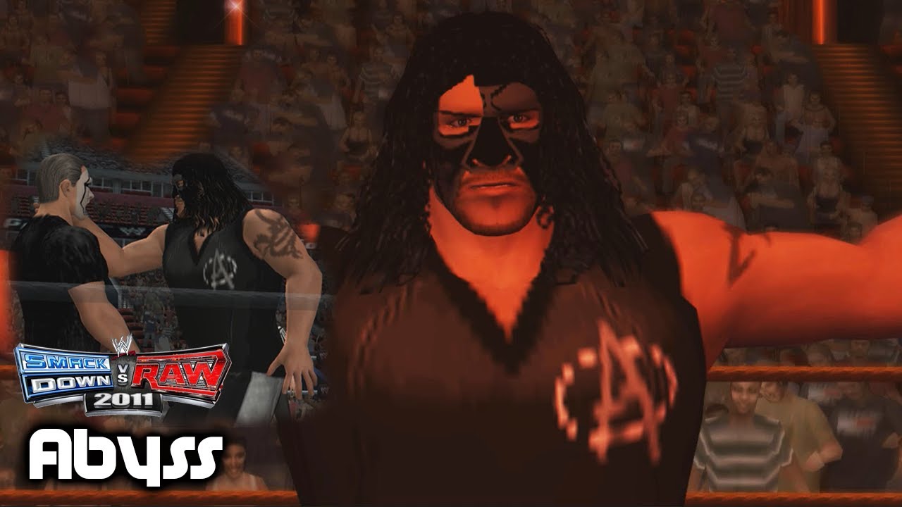 The Monster Abyss ! (black mask & attire) | SvR 2011 PS2 caw, moveset, entrance, finisher formula