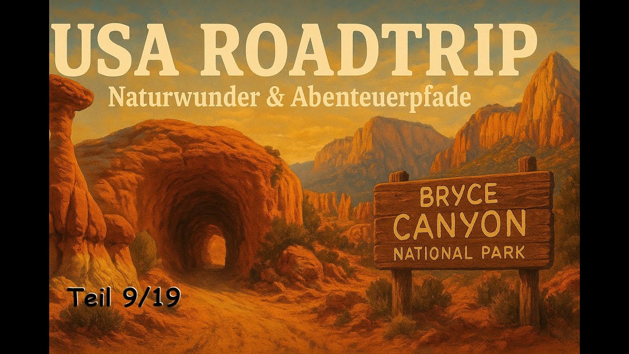USA Roadtrip 2025! Toadstool Hoodoos, Bryce Canyon und zum Zion Nationalpark (Teil 9/19)
