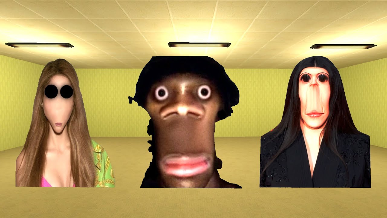My Name Is Auugh, Roalisa Bizcochito And Shakira Nightmare Nextbot Gmod