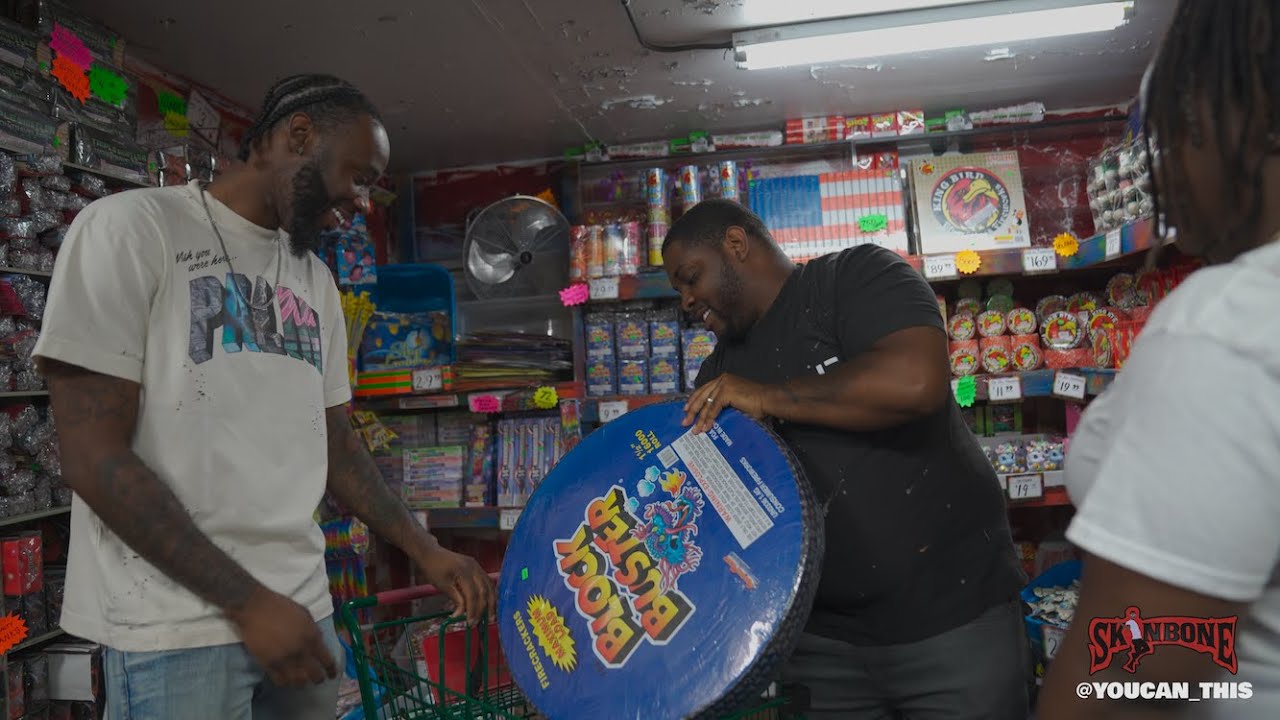 Skinbone Vlog Ep 57 Fireworks #skinbone
