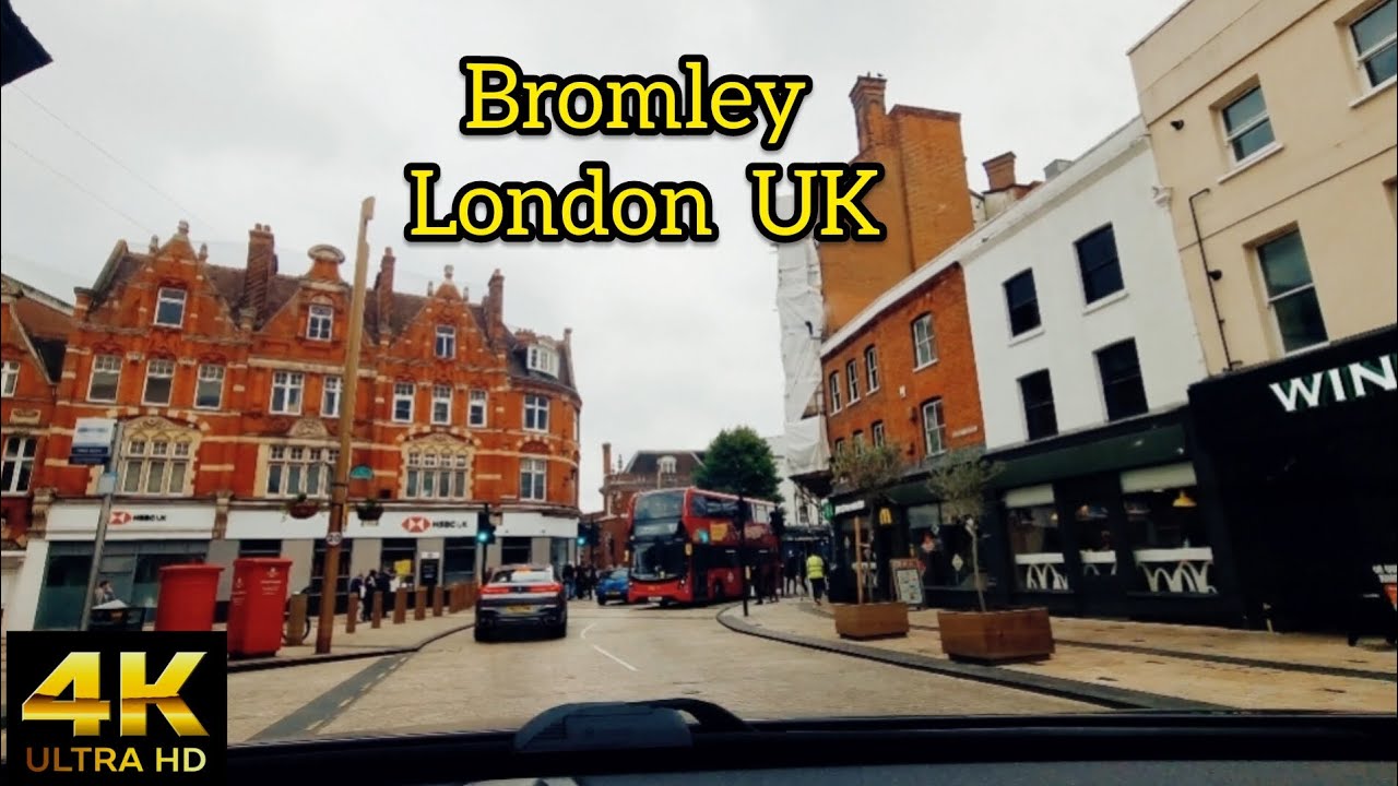 Chislehurst to Bromley  - East London Dashcam Driving Tour 