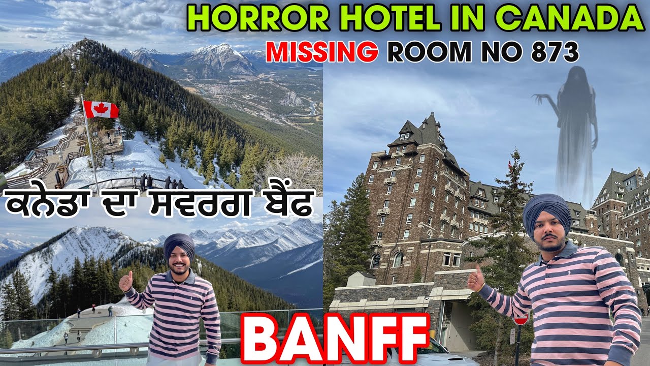 Canada&rsquo;s MOST BEAUTIFUL MOUNTAINS BANFF 😱HORROR HOTEL 🇨🇦 GANDOLA RIDE $80