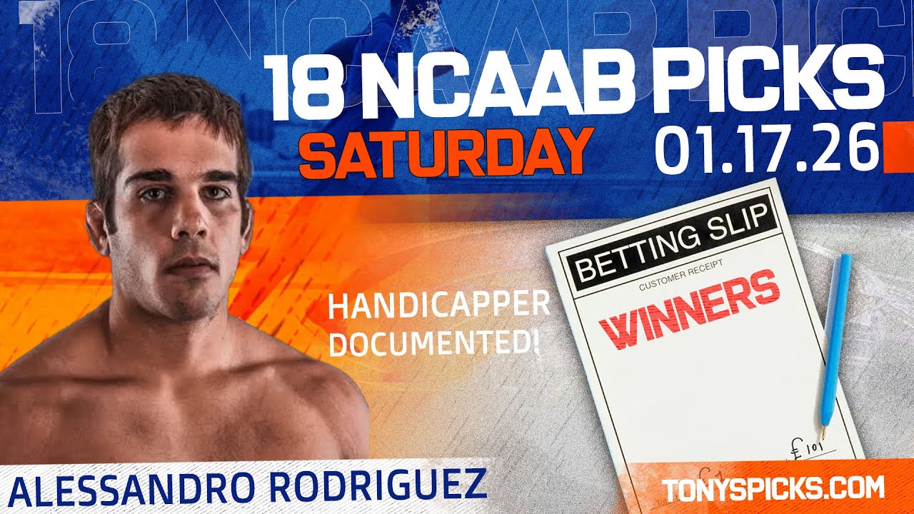 NCAAB Picks and Predictions, Saturday 1/17/26 The Look Ahead Show