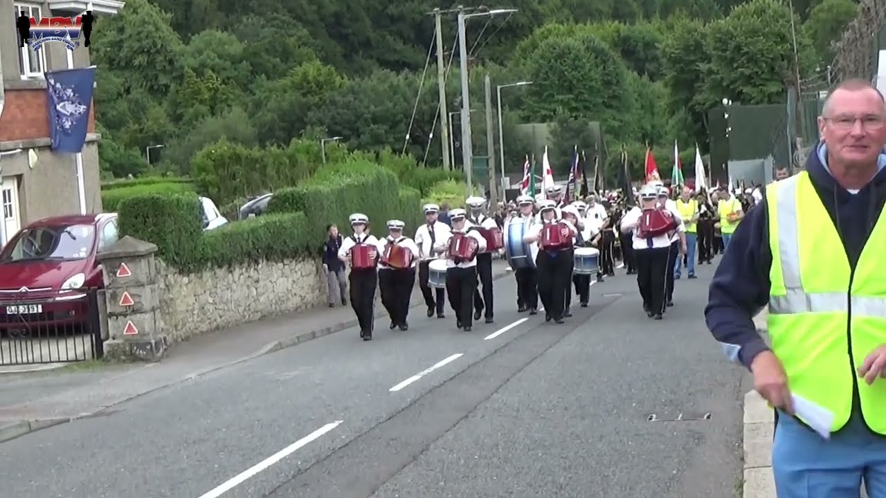 Corbet Accordion Band @ Bessbrook True Blues Flute Band Parade 2023