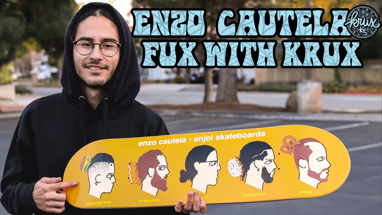 Enzo Cautela FUX with KRUX! | Krux Trucks