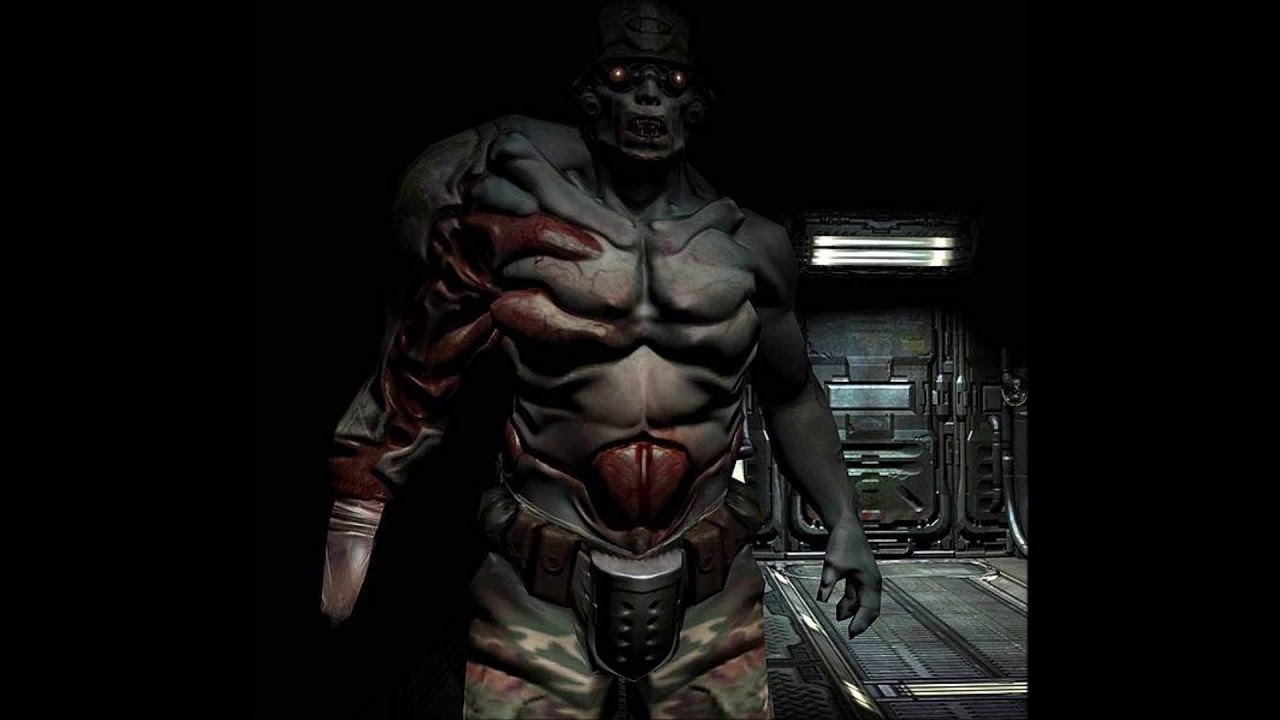 Doom 3 Alpha Zombie Commando sounds and voice lines