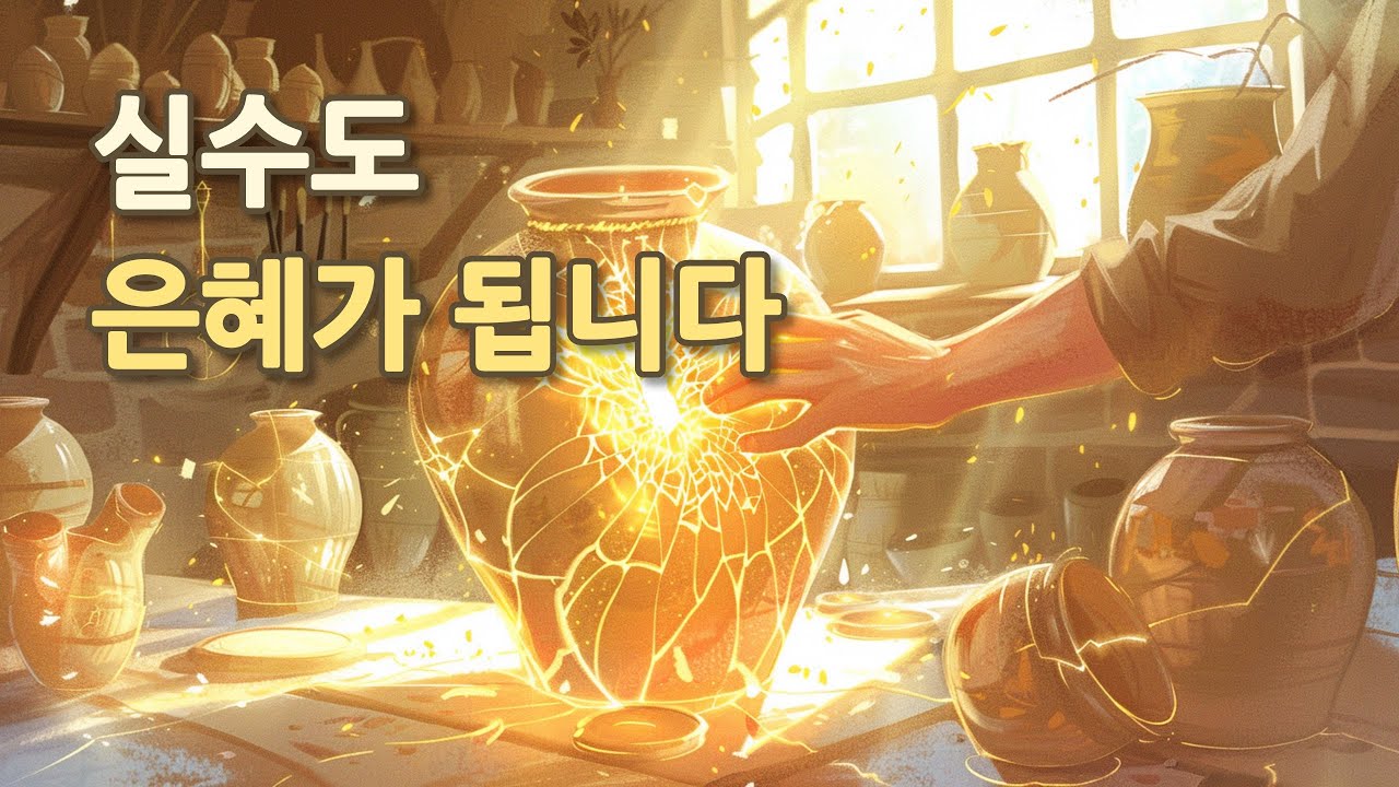 하나님은 당신의 '실수'조차 낭비하지 않으십니다 (완벽주의 신앙에서 벗어나는 법)