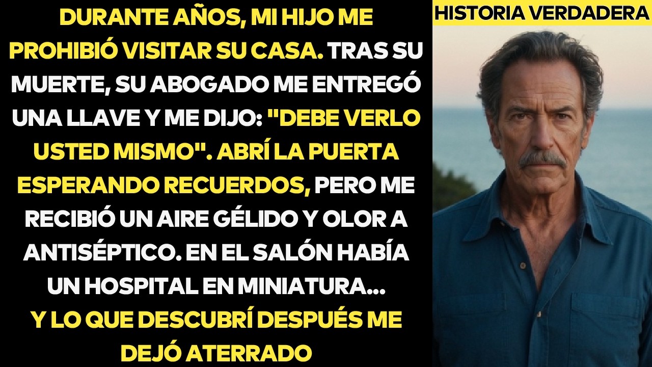 Mi Hijo Murió Con Un Secreto — Al Entrar En Su Casa Prohibida, El Horror Me Paralizó