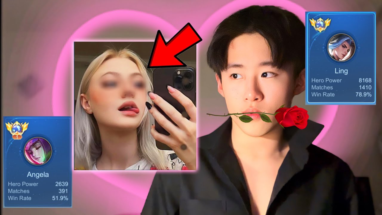 I TRIED TO RIZZ THIS BEAUTIFUL ANGELA PLAYER ON THIS MATCH.. MISSION COMPLETED?! 🥵