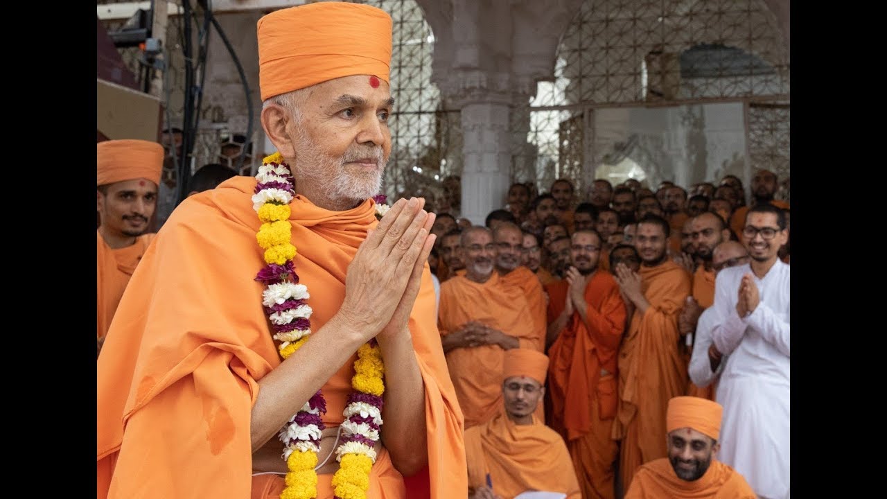 Guruhari Darshan 15 Jul 2018, Sarangpur, India