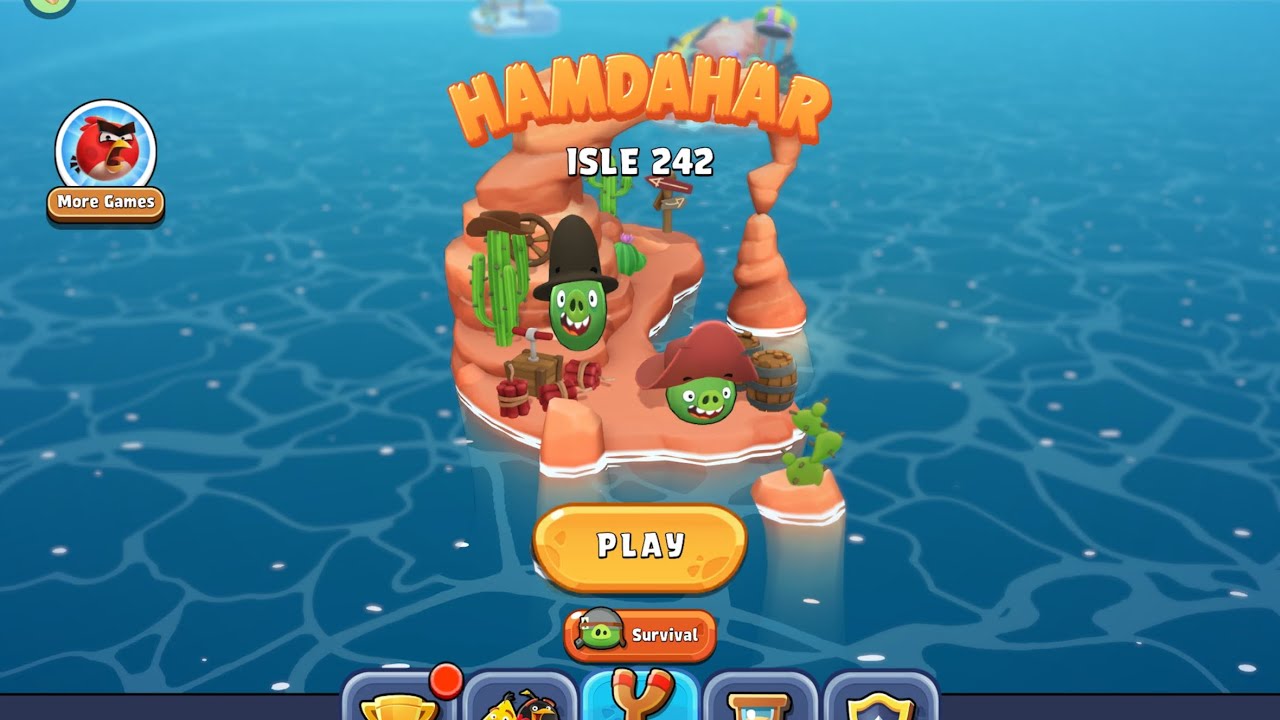 Angry Birds Bounce - Isle 242 with Red