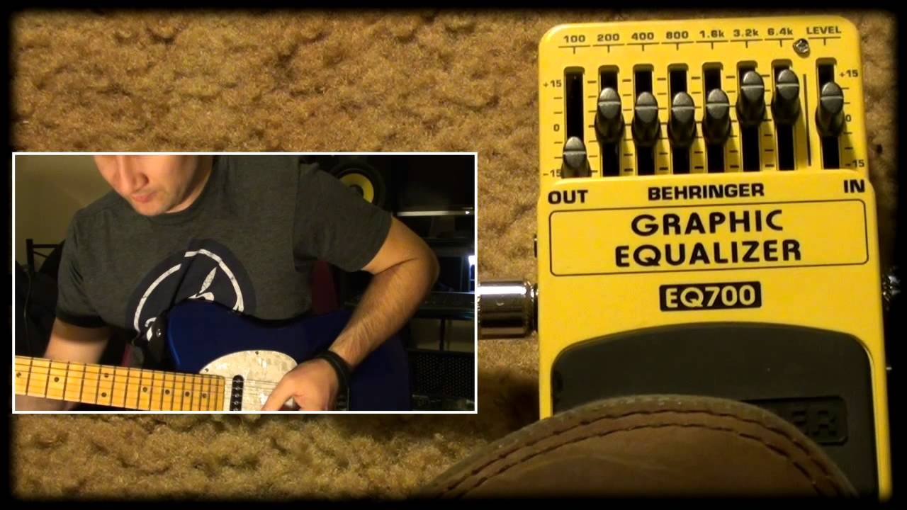 Behringer EQ Pedal EQ700