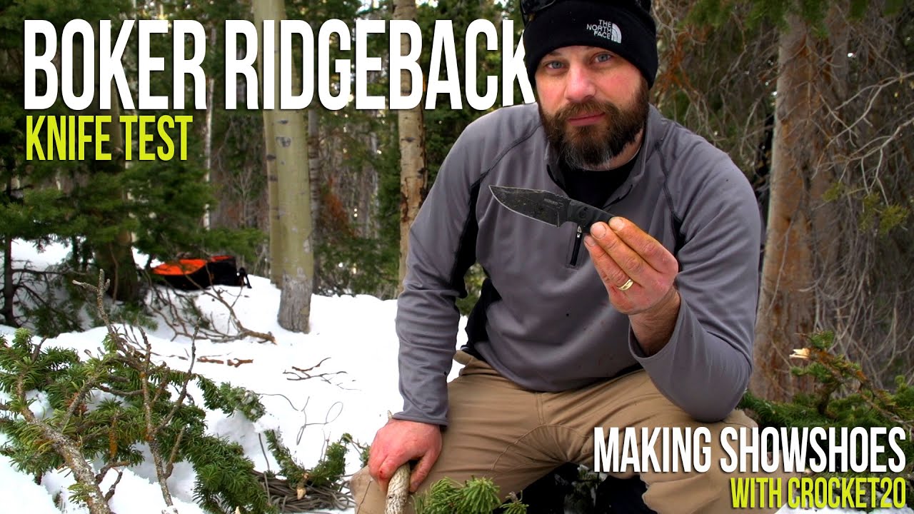 How to Make Snowshoes with Cr0cket20 | Boker Ridgeback Field Test