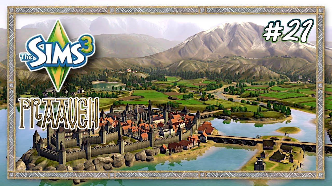 🏰 Średniowieczna BAŚŃ! ⚔️ The Sims 3 Nowe Światy - #21 Praaven