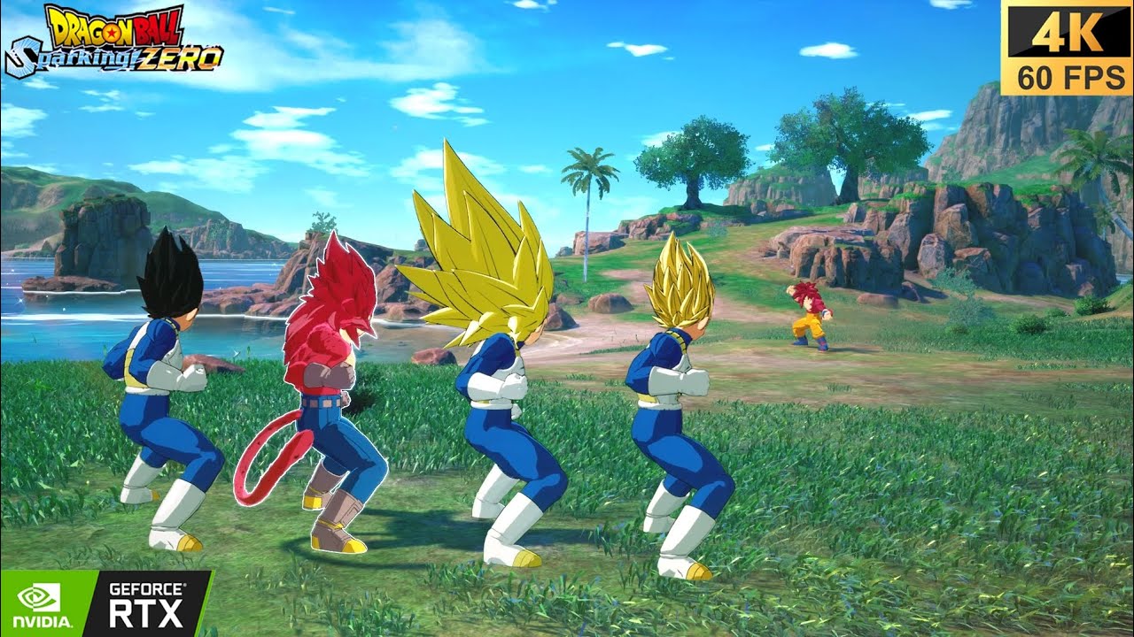 Vegeta VS Goku ( DAIMA ), Intense Clash, Dragon Ball Sparking Zero, 4K 60FPS.