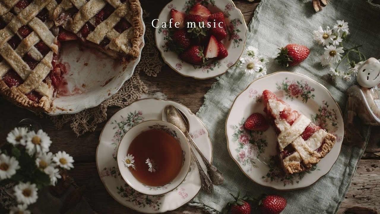 [Playlist] 🍓 Soft Moments with the Scent of Strawberries | 15 Cozy Vocal Jazz Tunes