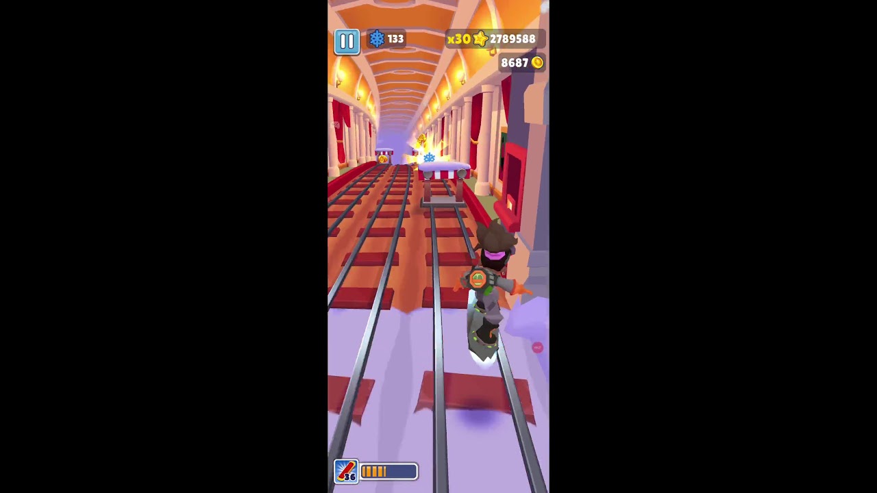 Endless subway surfer run