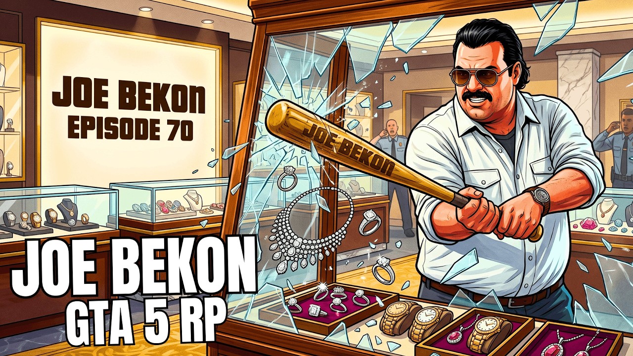 NAPAD NA JUBILERA - JOE BEKON HYDRA.EP.70 [GTA 5 RP Pelcu Paris Platynov]