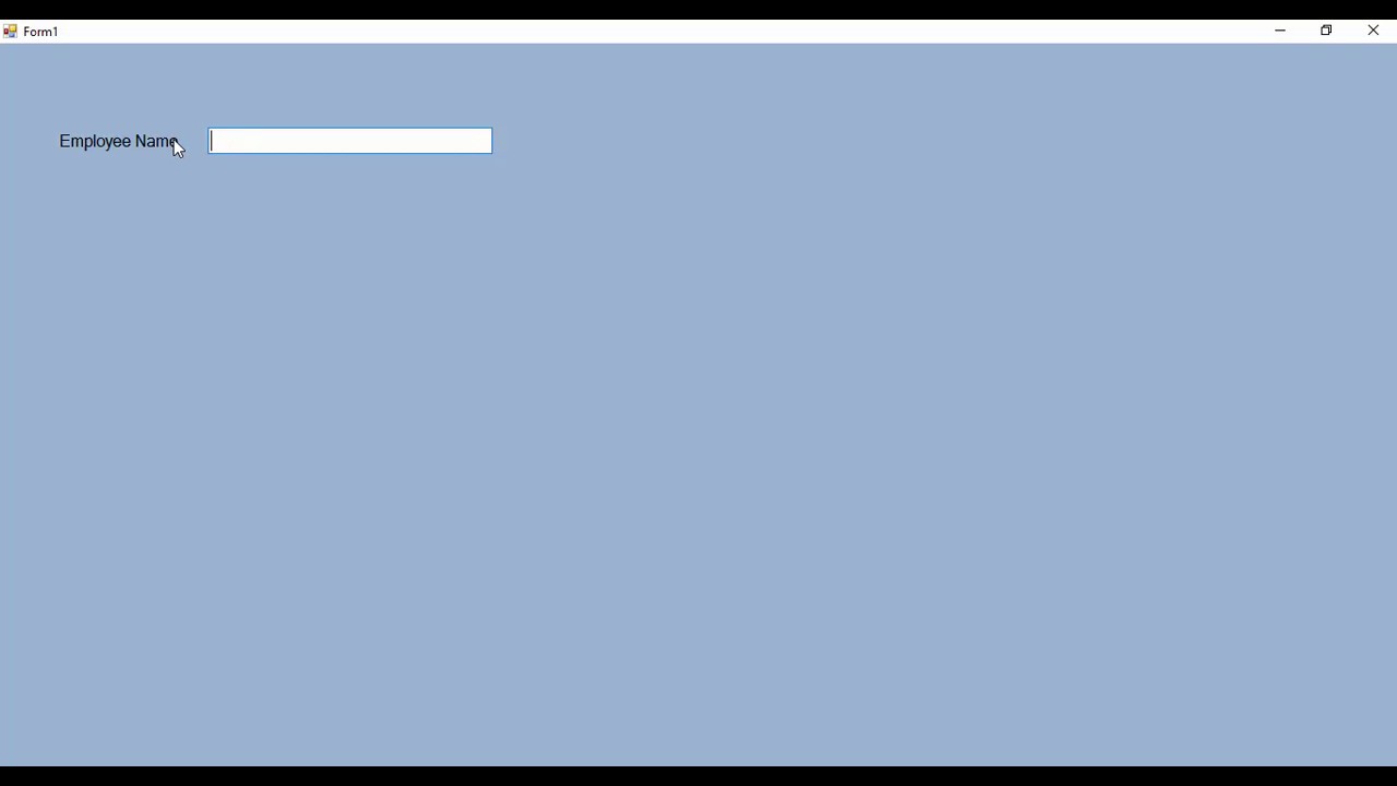 Autocomplete textbox from the database C# Windows forms