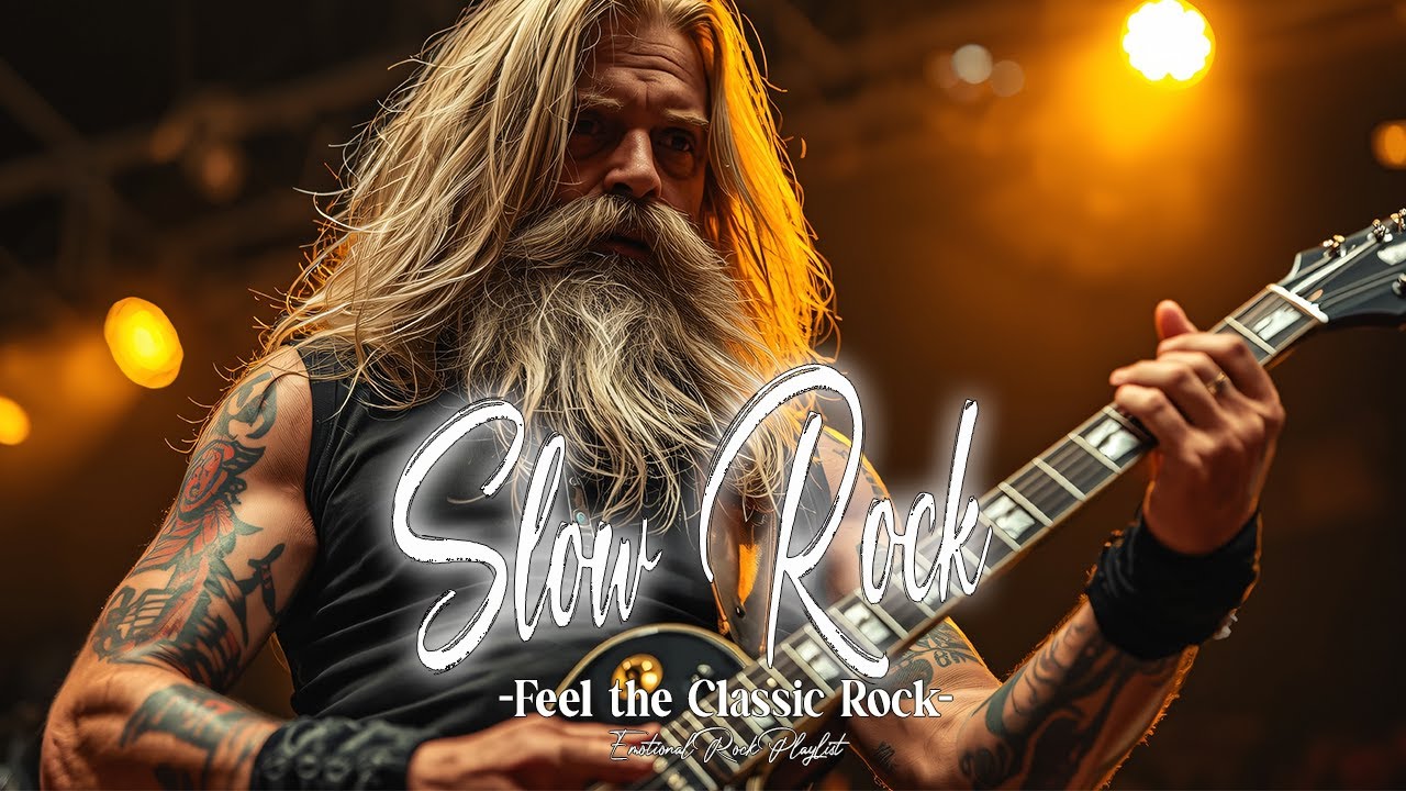 Classic Slow Rock Anthems | Powerful Vocals and Melodic Guitars for the Soul