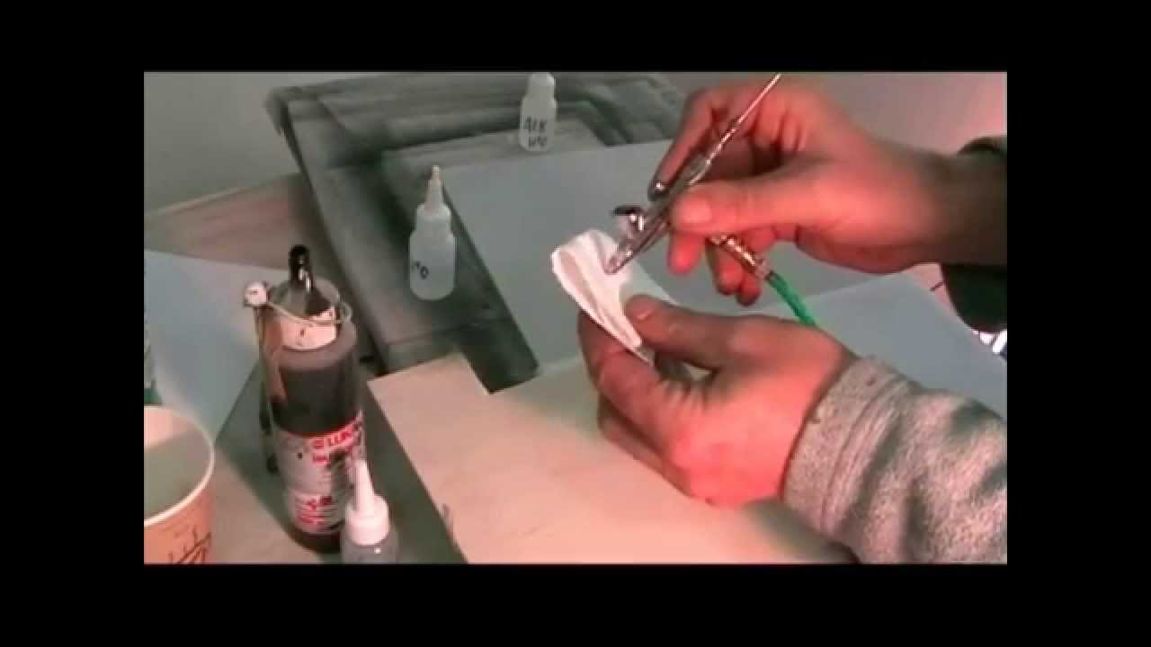 Airbrushtrick Farbe richtig verdünnen