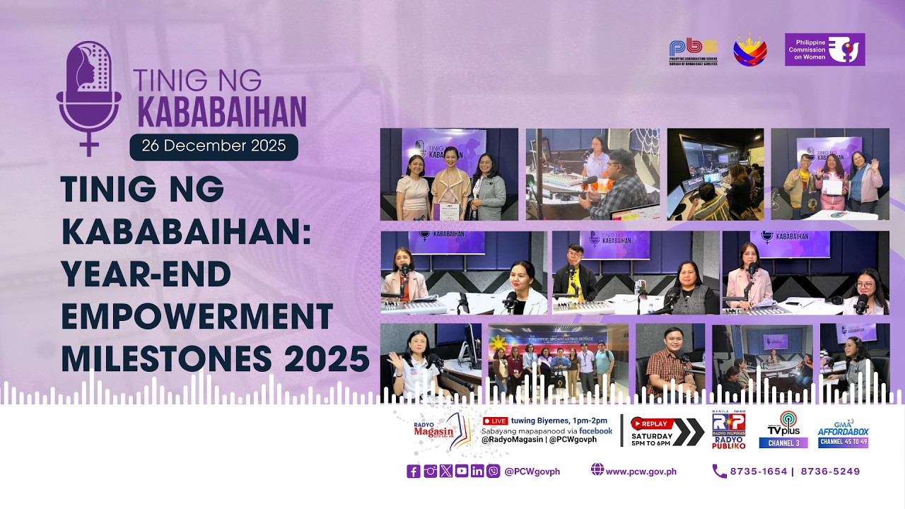 #TNK | December 26, 2025 | Tinig Ng Kababaihan: Year-end Empowerment Milestones 2025