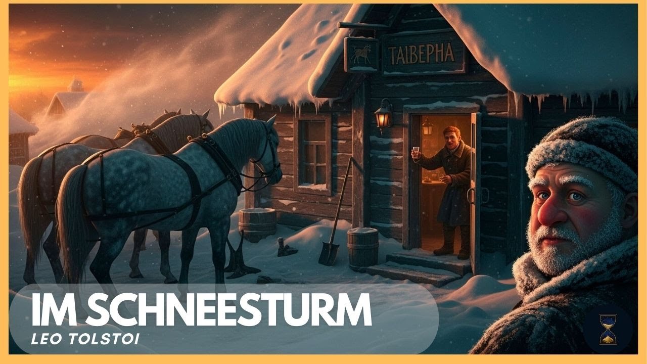 Im Schneesturm von Leo Tolstói | Die GESAMTE GESCHICHTE zum EINSCHLAFEN