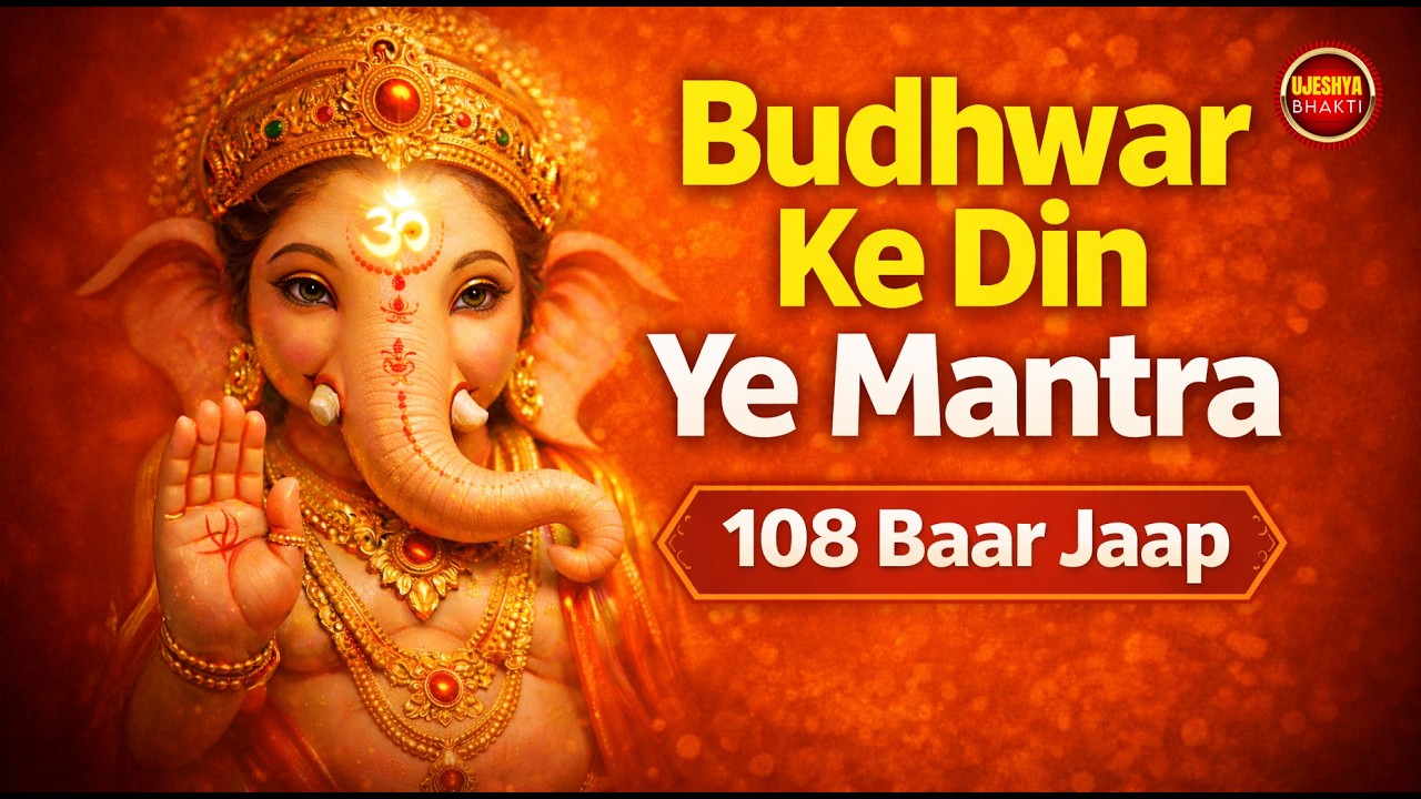 Ganesh Mantra for Success | Budhwar Special | 108 Times Chanting