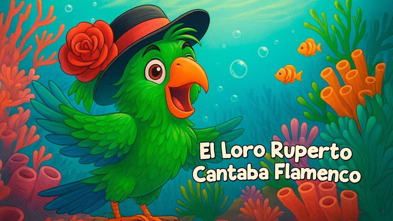 🎶🦜 El loro Ruperto que cantaba flamenco | Cuentos infantiles | Cuentos para dormir