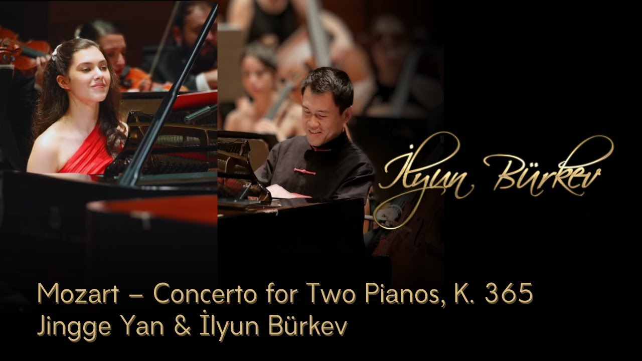 Mozart Concerto for Two Pianos KV 365 Jingge Yan & Ilyun Burkev