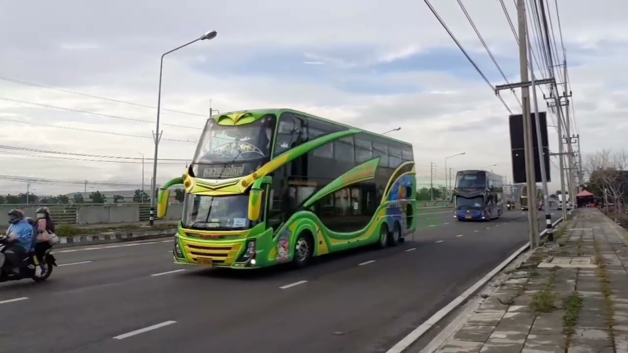 ขบวน10บัสพานักเรียนระดับชั้นอนุบาล 2-ป.3 โรงเรียนคลองบางกระบือ สมุทรปราการไปทัศนศึกษา ที่ จ.ปทุมธานี