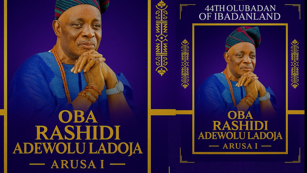 LIVE FOOTAGE AT THE PALACE OF OBA RASHIDI ADEWOLU LADOJA