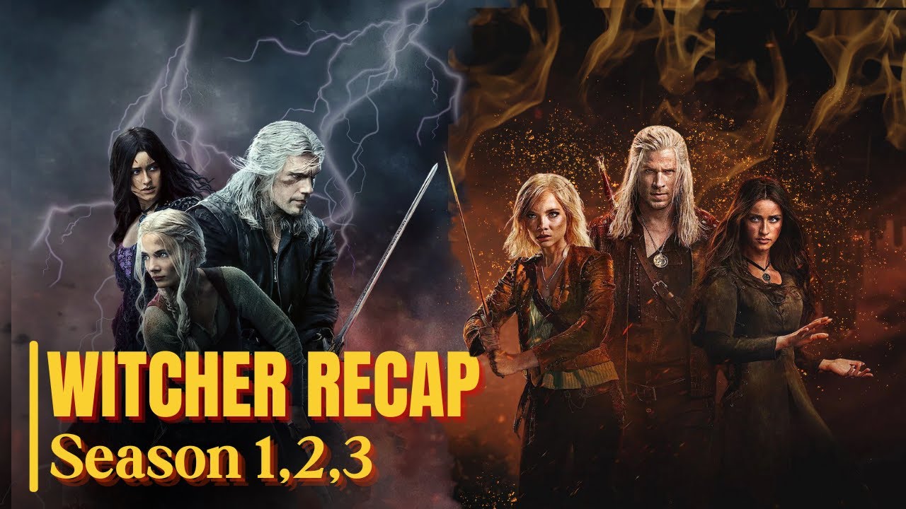 The Witcher Season 1-3 Recap in Hindi| Must Watch Before Witcher Season 4 | Series Explained
