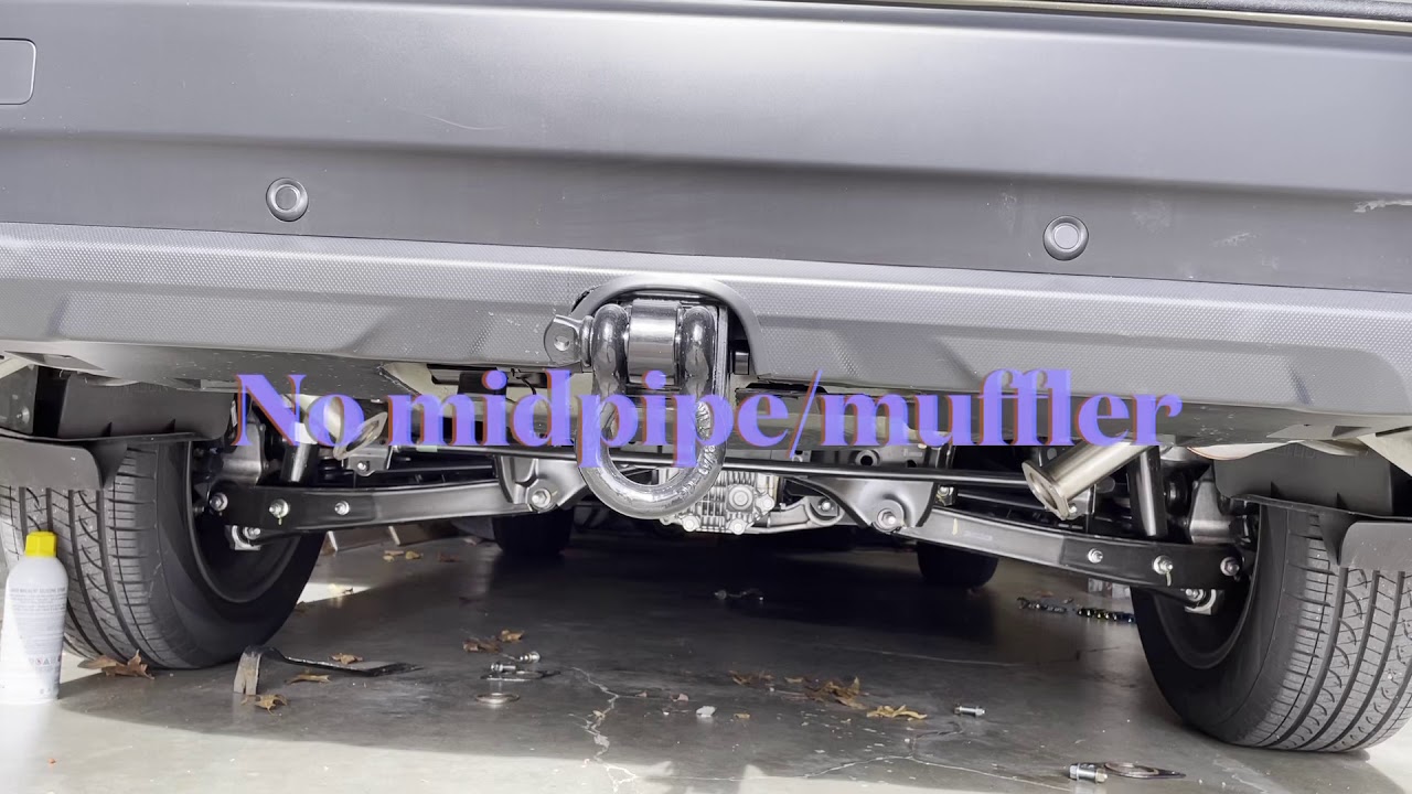 2020 Subaru Outback XT Nameless Exhaust & Exhaust Delete