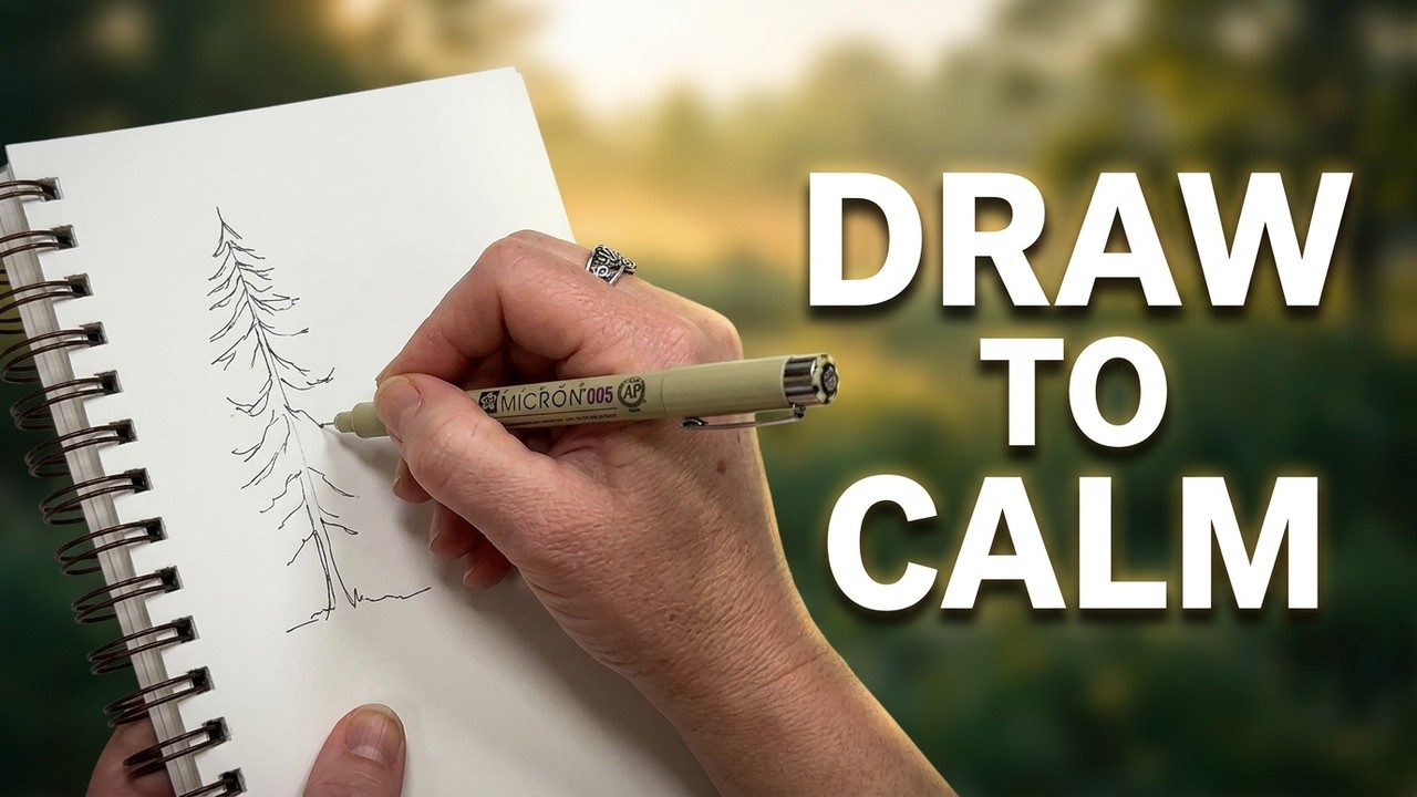 Relaxation Painting Session | Creative Rest for Tired, Wired Evenings