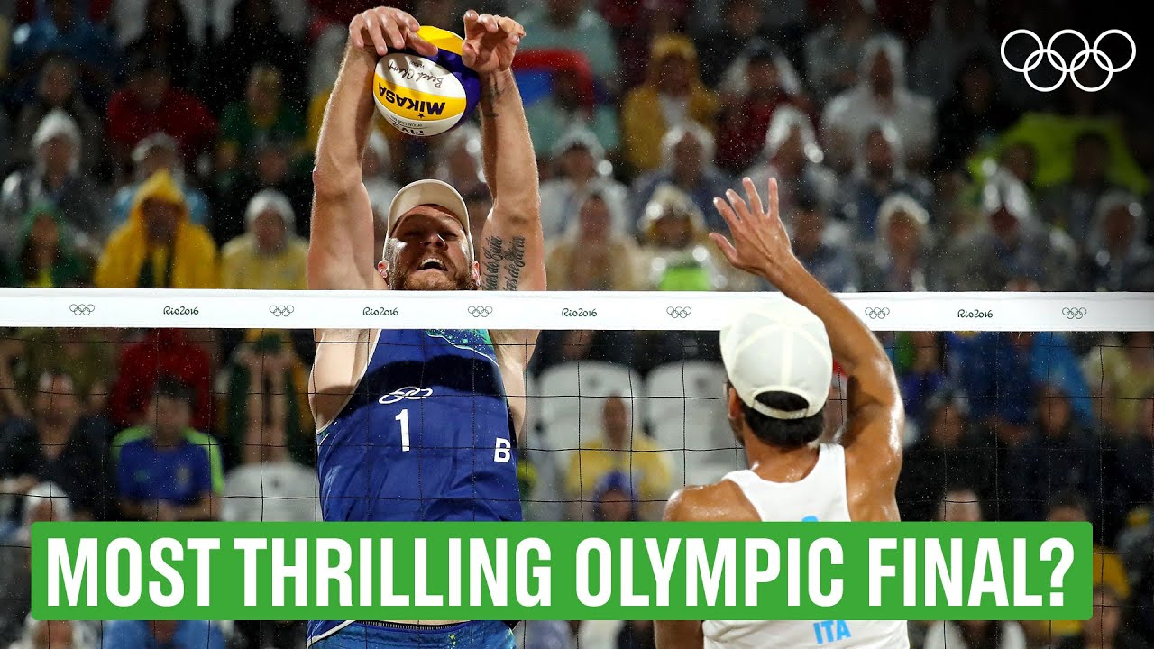 Nicolai/Lupo 🇮🇹 vs. Alison/bruno Schmidt🇧🇷 @ Rio 2016! 🏐🥇