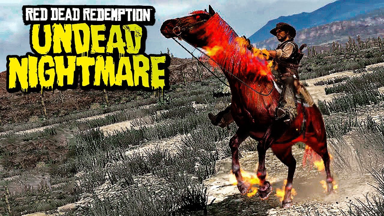 Red Dead Redemption: Undead Nightmare - Four Horses of The Apocalypse Challenge (Locations)